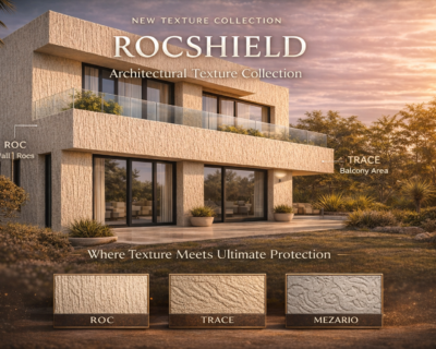 ROCSHIELD Textures – Architectural Texture with Advanced Protection