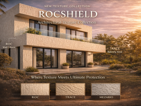 ROCSHIELD Textures – Architectural Texture with Advanced Protection